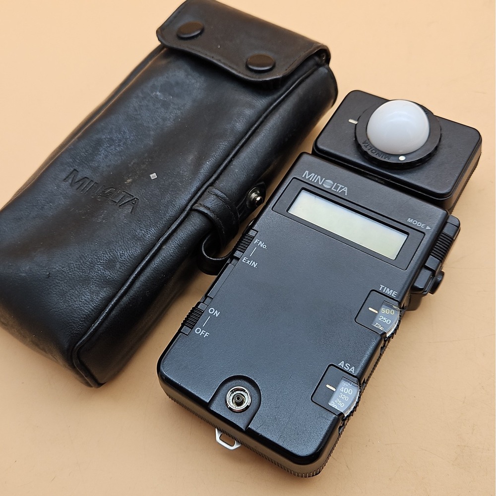 Minolta Flash Meter III with Spherical Diffuser (Ambient/Flash) (Parts/Repair)